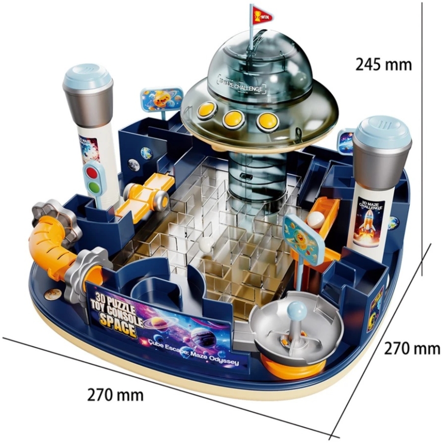 Woopie 3D dėlionė Space Maze interaktyvi žaidimų konsolė – 4