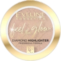 Eveline Cosmetics Feel the Glow Diamond Highlighter 02 Beach Glow, 4,2 g Eveline Cosmetics Feel the Glow Diamond Highlighter 02 Beach Glow, 4,2 g