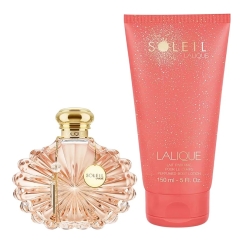 Set Lalique: Soleil Eau De Parfum For Women, 100 ml + Soleil Hydrating Losjonas kūnui, 150 ml