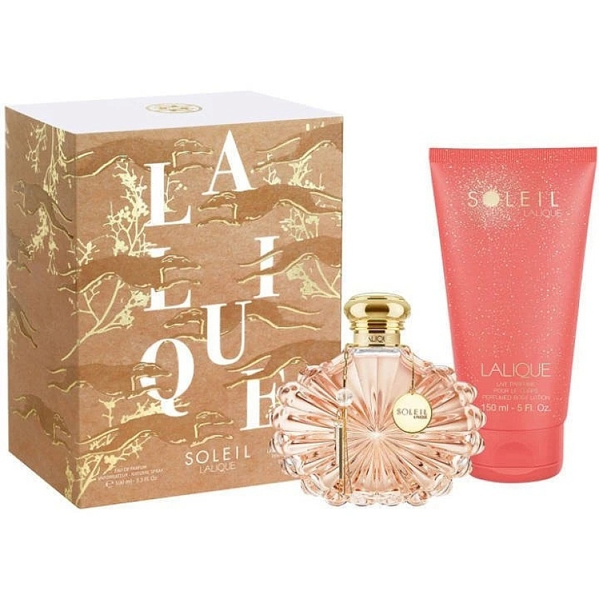 Set Lalique: Soleil Eau De Parfum For Women, 100 ml + Soleil Hydrating Body Lotion, 150 ml – 2