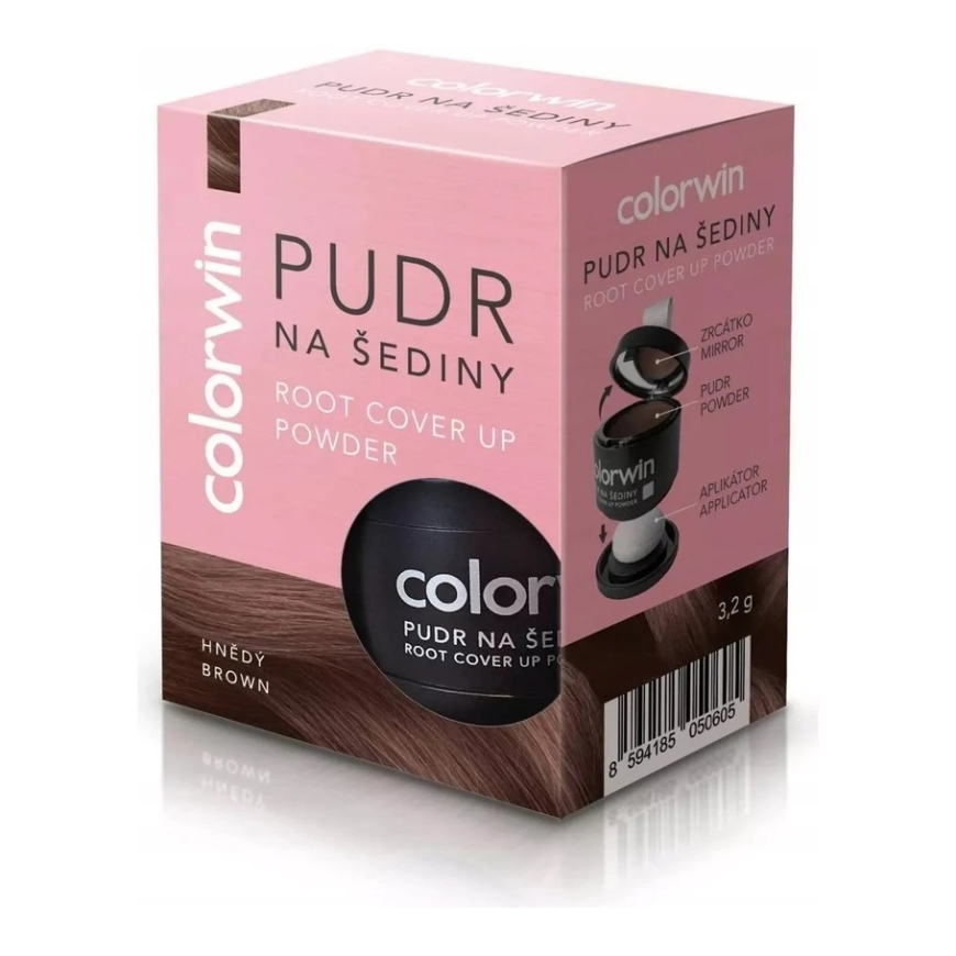 "Colorwin" pruunide juurte katmispuudrid, 3,2 g – 2