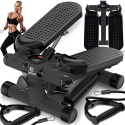 Stepper Compact Stepper with Ropes, Fitness Adjustment, LCD Screen - s242-1 Stepper Compact Stepper with Ropes, Fitness Adjustment, LCD Screen - s242-1