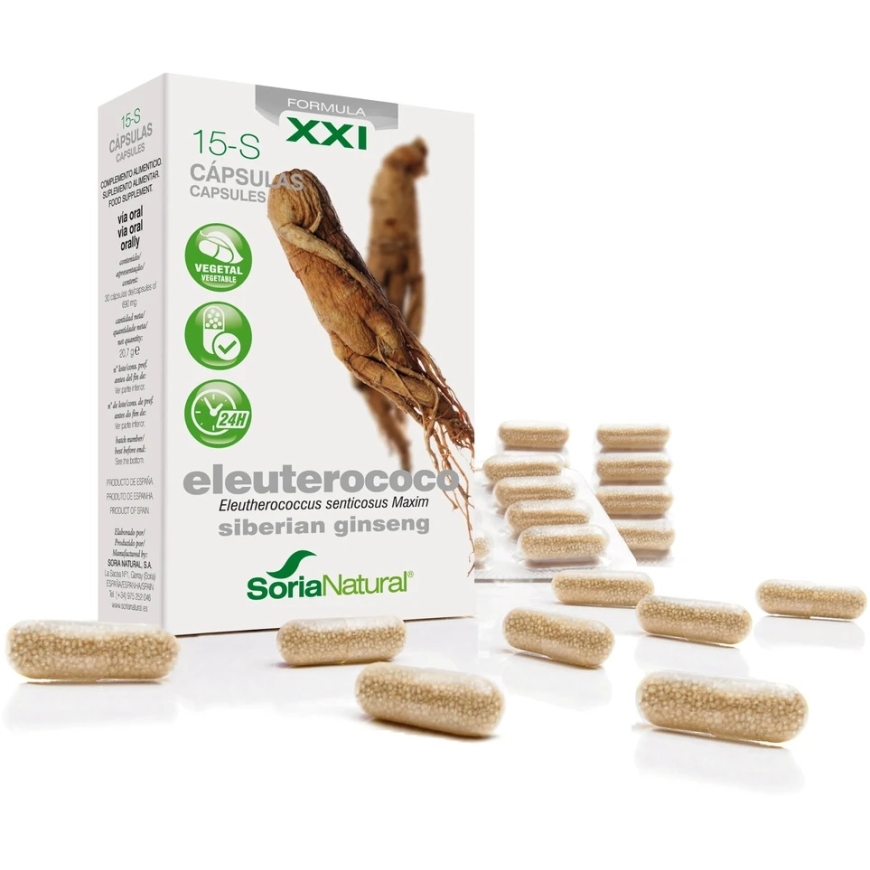 Soria 15-S Eleutherococcus 690 Mg 30 Kapseli Pidentynyt Vapautuminen – 2