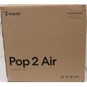 IŠPARDAVIMAS. Pop 2 Air, Juoda Solid | Dėklas | Pop 2 Air | ATX | Juoda Solid | PAŽEISTA PAKUOTĖ, BRAIZMAS ŠONE