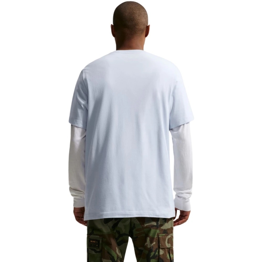 Vīriešu T-krekls Nike Nsw Tee Icon Swoosh zils DC5094 408 (2XL) – 2