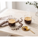 Vialli Design 2 чашки эспрессо 120 мл Geo Gold (32118)