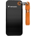 Verbatim Pocket SSD 512GB ulkoinen kiintolevy - Avaimenperi USB-C 3.2 gen.2 johdolla musta-oranssi 32285 Verbatim Pocket SSD 512GB ulkoinen kiintolevy - Avaimenperi USB-C 3.2 gen.2 johdolla musta-oranssi 32285