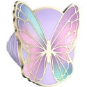 PopSockets Enamel Butterfly Prism MagSafe phone holder and stand, lavender color PopSockets Enamel Butterfly Prism MagSafe phone holder and stand, lavender color