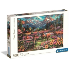 Clementoni pusle 3000 tk - Hobused