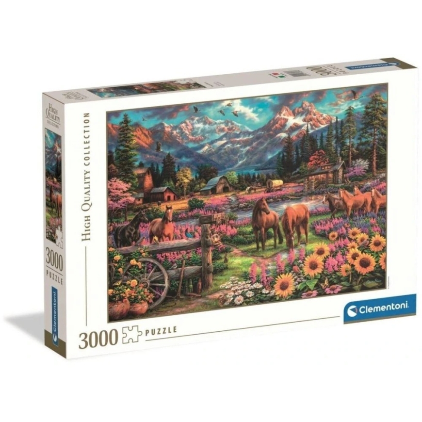 Clementoni Palapeli 3000 kpl - Hevoset