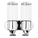 Fala SIENOS LIQUID SOAP DISPENSER 2X500 ML CHROME Fala SIENOS LIQUID SOAP DISPENSER 2X500 ML CHROME