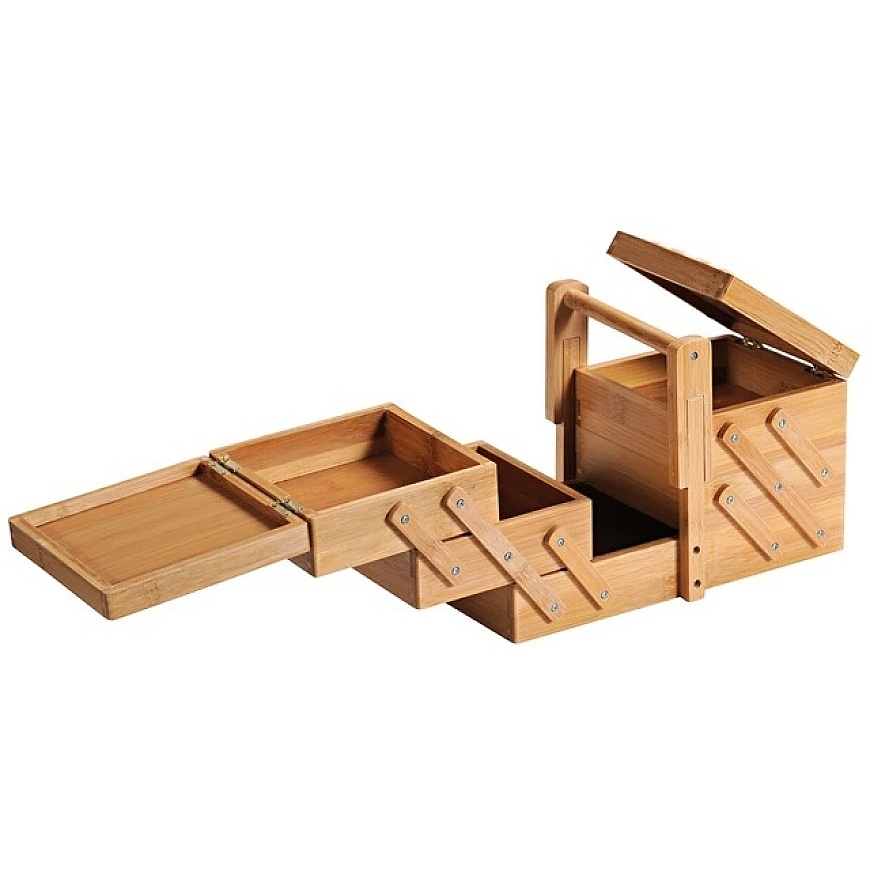 Bambusest niiditakse koos nõelapartii, kõrgus 19 cm, Kesper – 3