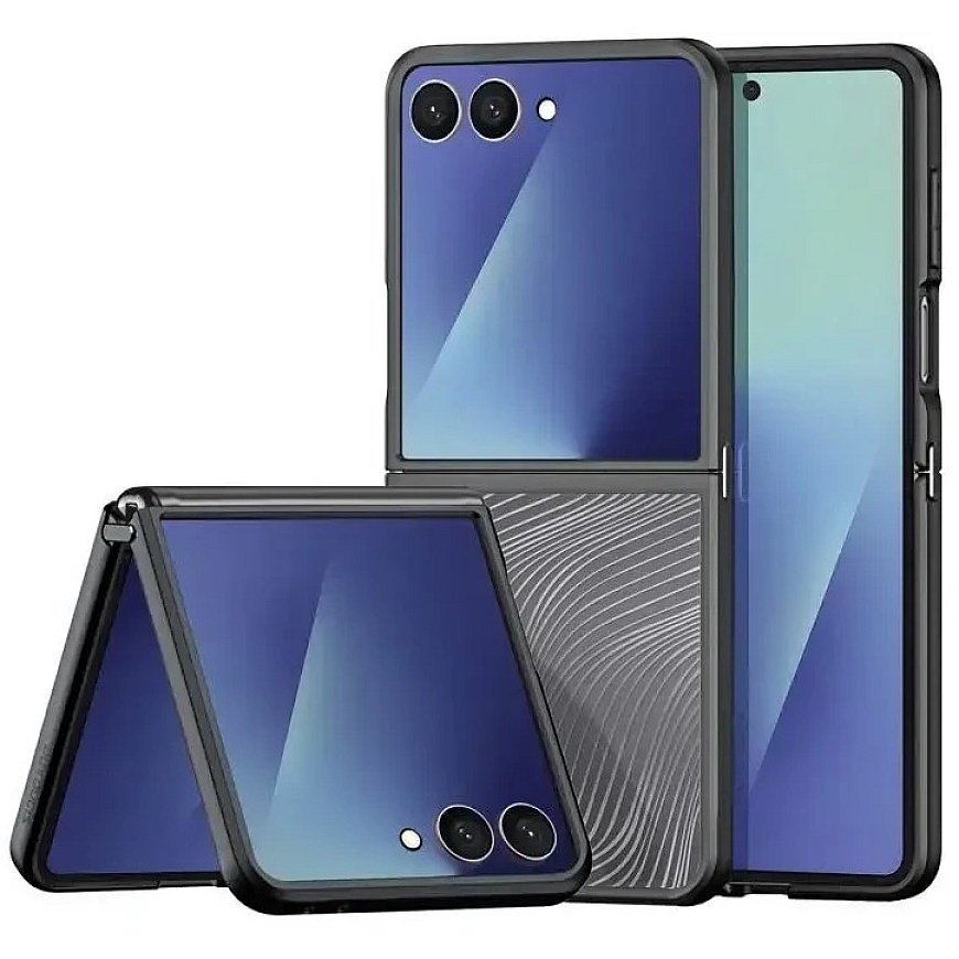 DUX DUCIS AIMO vāciņš SAMSUNG Z Flip 7, melns