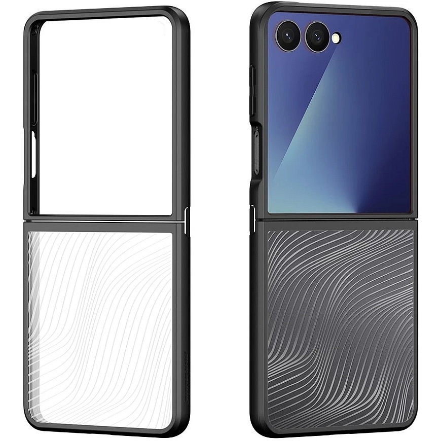 DUX DUCIS AIMO kate SAMSUNG Z Flip 7 jaoks, must – 3