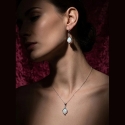 Brilio Silver Silver Set with Opals and Zirconias SET300W (earrings, pendant) Brilio Silver Silver Set with Opals and Zirconias SET300W (earrings, pendant)