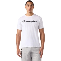 Vyriški marškinėliai Champion SS Tee balta 221814 WW001 (2XL)