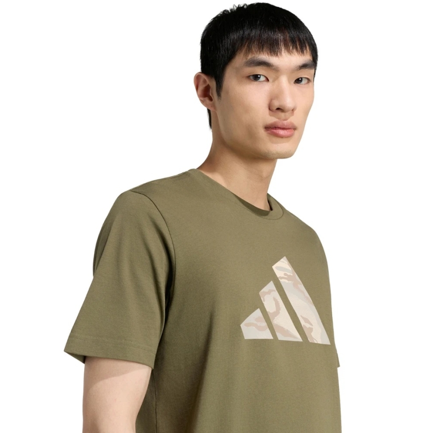 Vyriški marškinėliai adidas Camo Three Bar Logo Graphic KT1685 (M) – 4