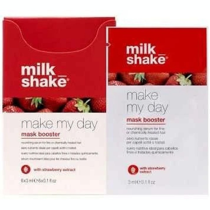 Milk Shake Make My Day Mask Booster Ravitseva Mansikkaserumi 6x3 ml