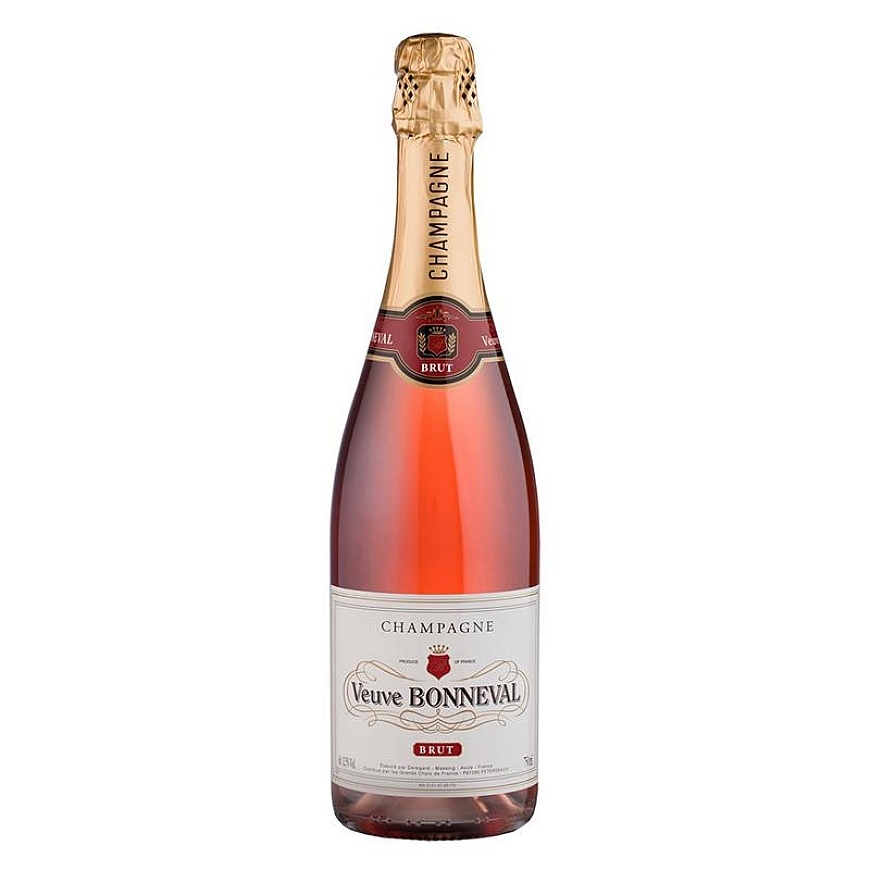 Шампанское VUEVE BONNEVAL Rose, 12,5%, 750 мл