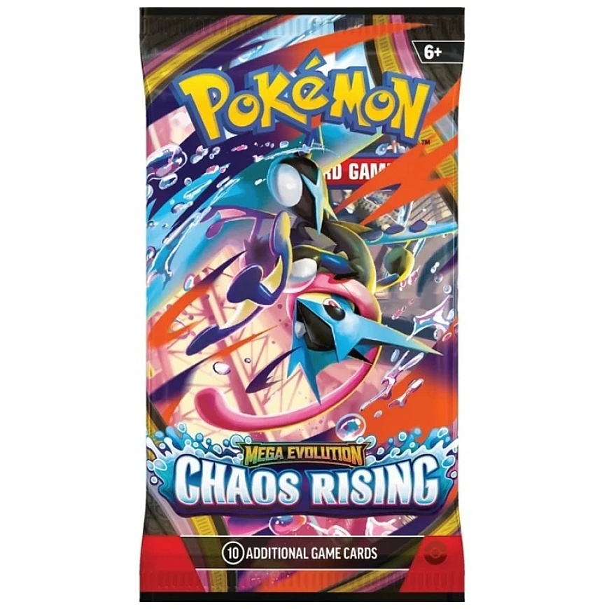 Pokémon TCG Mega Evolution: Chaos Rising expansion pack – 10 cards