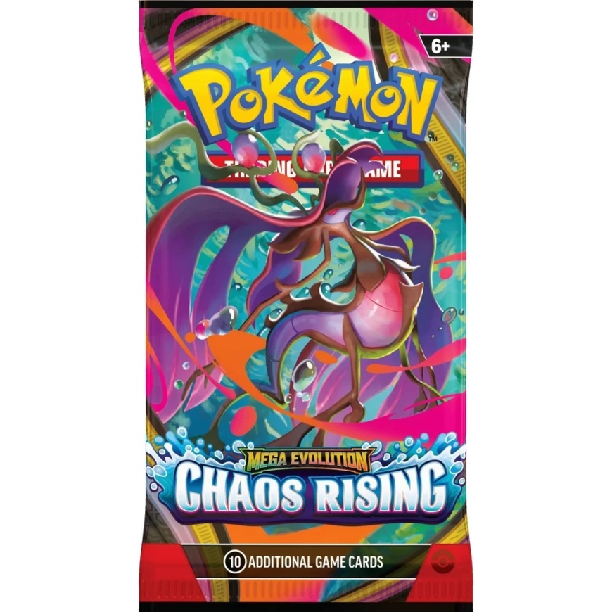 Pokémon TCG Mega Evolution: Chaos Rising дополнение – 10 карт – 2