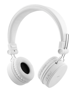 STREETZ folding headphones BT headphones, 3.5 mm, white HL-BT403