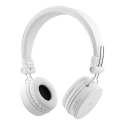 STREETZ folding headphones BT headphones, 3.5 mm, white HL-BT403 STREETZ folding headphones BT headphones, 3.5 mm, white HL-BT403