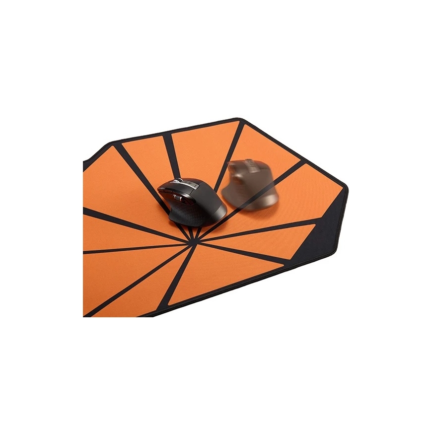 Powerton LIFE FURIA Spēļu peli paliktnis, ar pretslīdes apakšu, oranžs – 3
