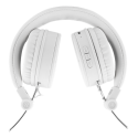 STREETZ folding headphones BT headphones, 3.5 mm, white HL-BT403 STREETZ folding headphones BT headphones, 3.5 mm, white HL-BT403