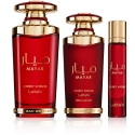 Lattafa Parfyymit Mayar Cherry Intense Lahjasetti EDP 100 ml, mini EDP 12 ml ja hiussumu 50 ml Lattafa Parfyymit Mayar Cherry Intense Lahjasetti EDP 100 ml, mini EDP 12 ml ja hiussumu 50 ml