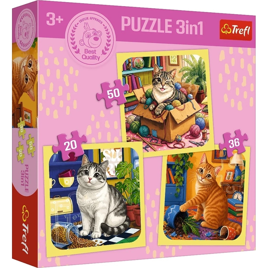 Trefl pussmäng 106tk - Kassid