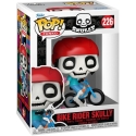 FUNKO POP! Vinyylihahmo: Skully - Pyöräilijä Skully, ~9 cm FUNKO POP! Vinyylihahmo: Skully - Pyöräilijä Skully, ~9 cm