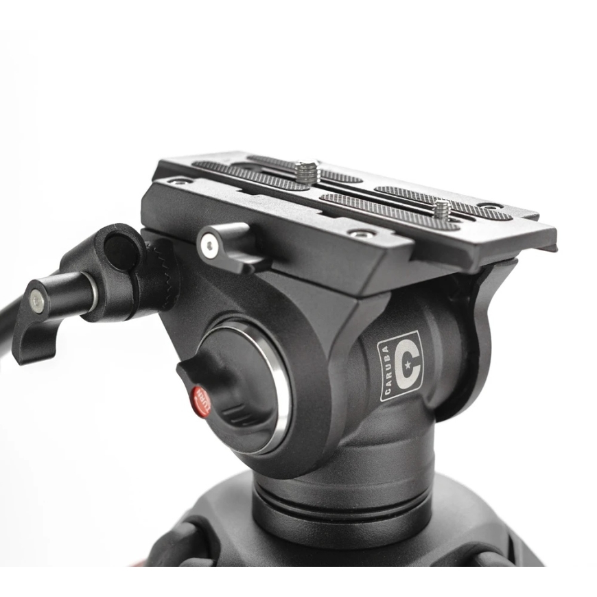 Videotripod - Caruba Videostar 188 Pro 75 mm 15 kg 83–180 cm 4,9 kg – 2