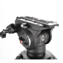 Videotripod - Caruba Videostar 188 Pro 75 mm 15 kg 83–180 cm 4,9 kg