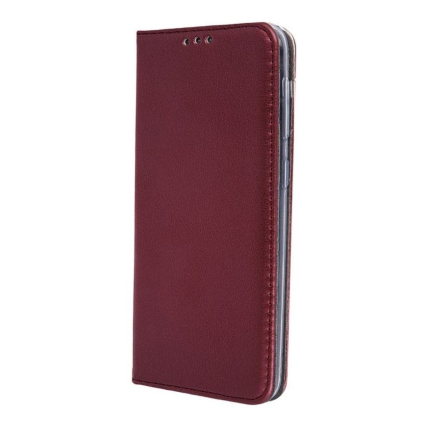 Smart Magnetic case for Xiaomi Redmi A7 Pro burgundy