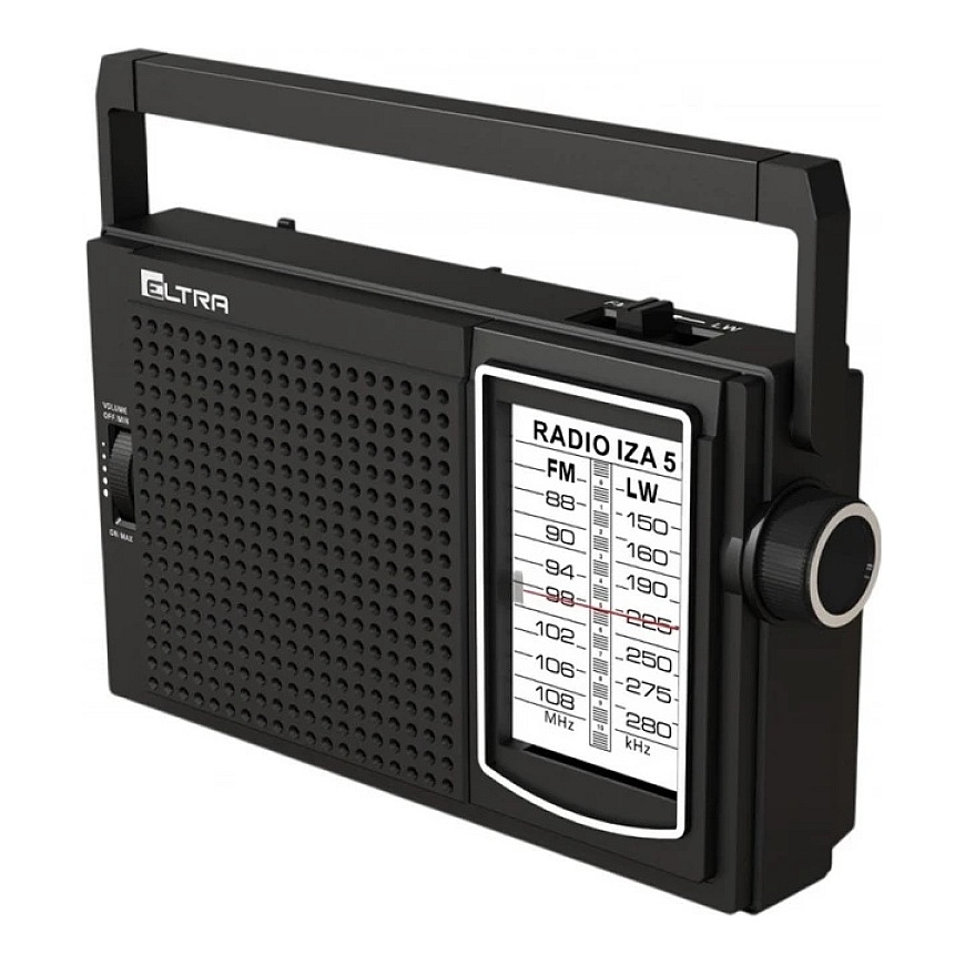 Eltra Radio iza-5 juoda