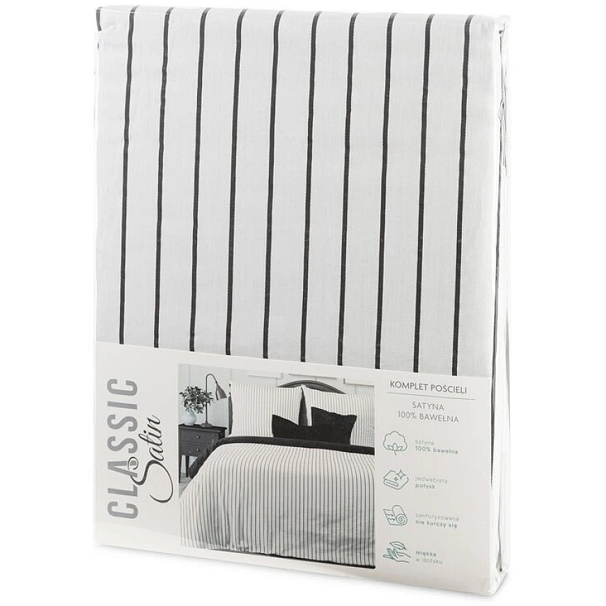 Bedding Set Eurofirany POS/ST/RAYA/B+CZ 140X200 70X80/X1 – 5