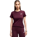 Naiste T-särk Puma ESS Small No.1 Logo Tee burgundi värvuses 682373 24 (L) Naiste T-särk Puma ESS Small No.1 Logo Tee burgundi värvuses 682373 24 (L)