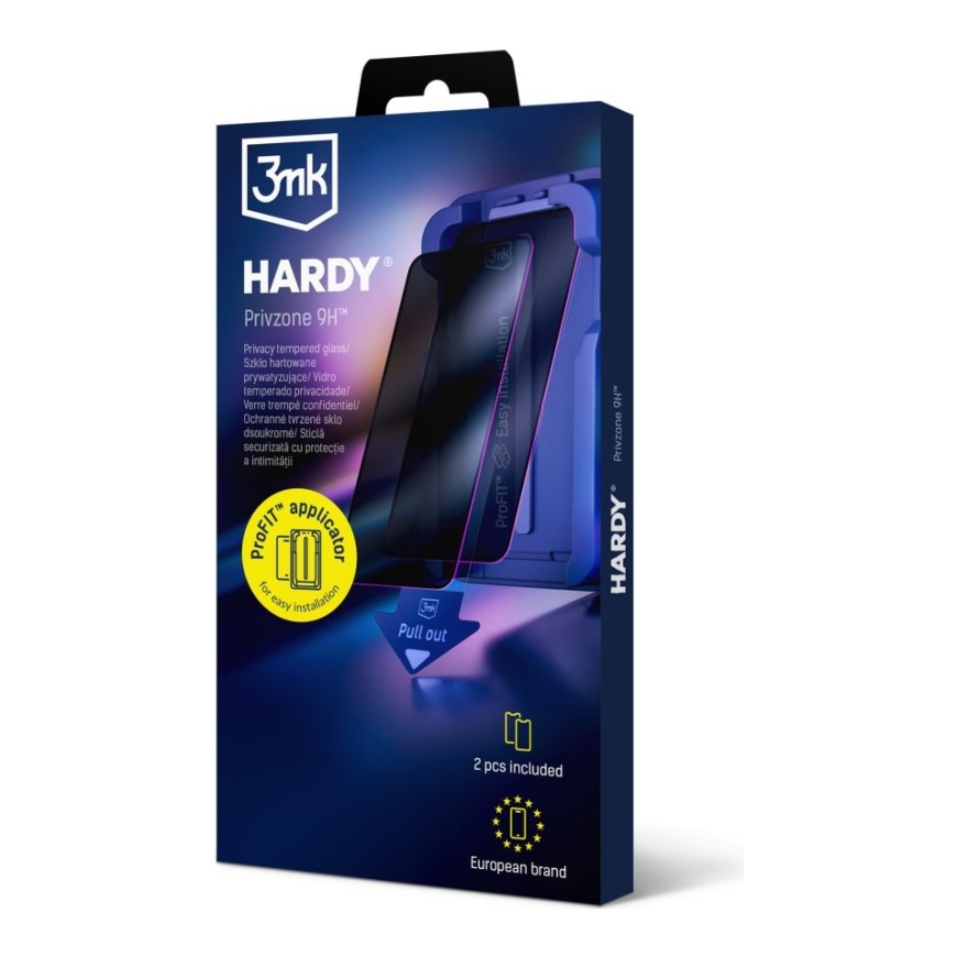 Apple iPhone 18 Pro - 3mk Hardy Privzone 9H (5903108784856)