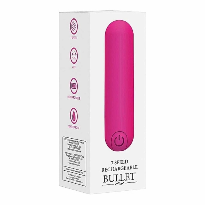 Shots Be Good Tonight 10 Speed Rechargeable Bullet - Rožinė – 2