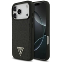 Guess Croco Triangle Logo MagSafe kaitseümbris iPhone 18 Pro / 17 Pro jaoks, must Guess Croco Triangle Logo MagSafe kaitseümbris iPhone 18 Pro / 17 Pro jaoks, must