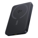 LiPo PowerBank 10000mAh 22 5W bezvadu QI2 lādētājs ar magnetu Magsafe saderīgs melns EnerFill FM12 BASEUS E0028500 (693217269906 LiPo PowerBank 10000mAh 22 5W bezvadu QI2 lādētājs ar magnetu Magsafe saderīgs melns EnerFill FM12 BASEUS E0028500 (693217269906