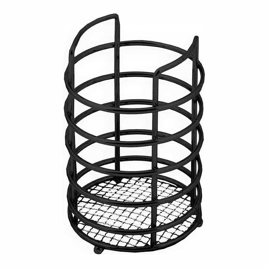 Maestro Stainless Steel Cutlery Draining Basket Black MAESTRO MR-1029-Black