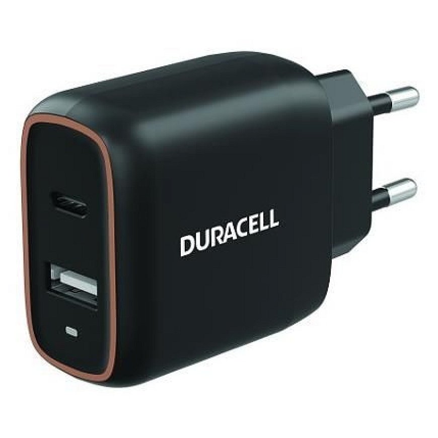 MOBILE CHARGER WALL 20W/BLACK DRACUSB19-EU