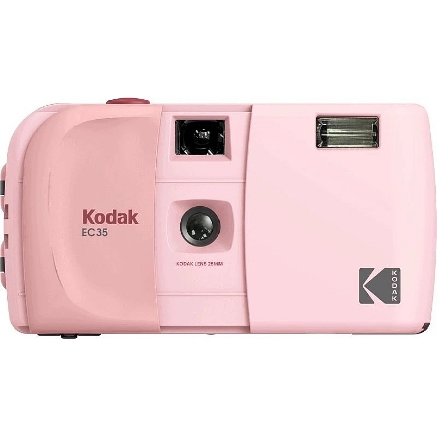Digital Camera keine Marke Kodak EC35 Film Camera Blush Pink + Kodak Ultra Max 24 Exp (RK0713)