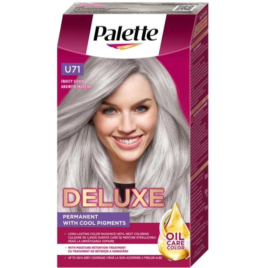 Palette Deluxe Oil-Care Color U71 Jäähopea – 2