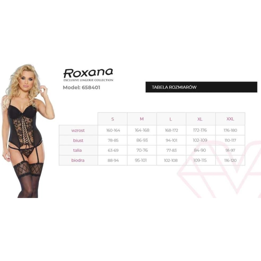 ROXANA Корсет и стринги 6584 XXL – 4