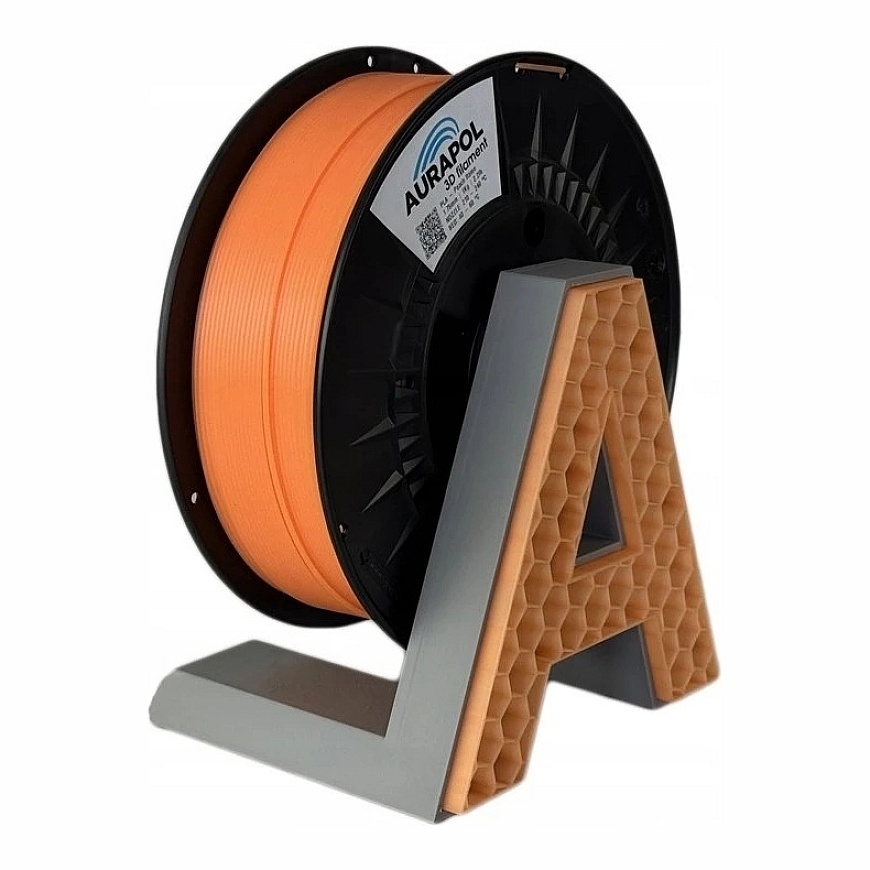 Smartprint Filament AURAPOL PLA semi-transparent 1.75mm 1kg – peach flame – 2