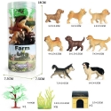 WOOPIE 47092 Figurine Set Dog 16 pcs Farm WOOPIE 47092 Figurine Set Dog 16 pcs Farm