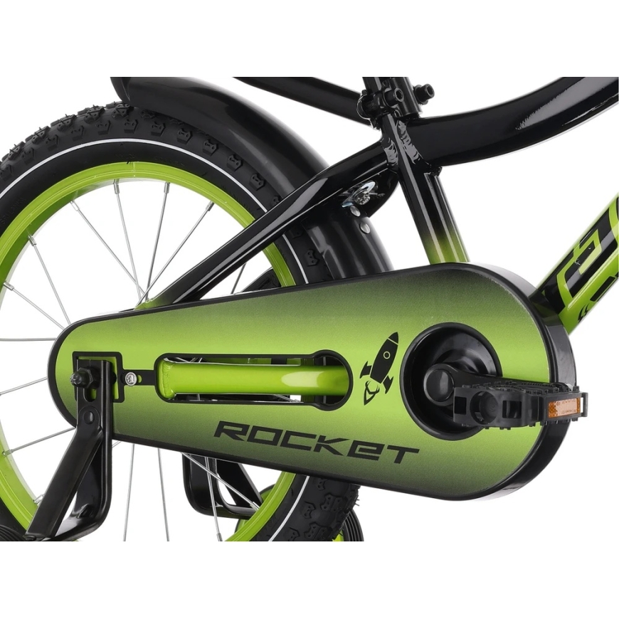 Tabou Rocket 16 Black-Green Bike – 2